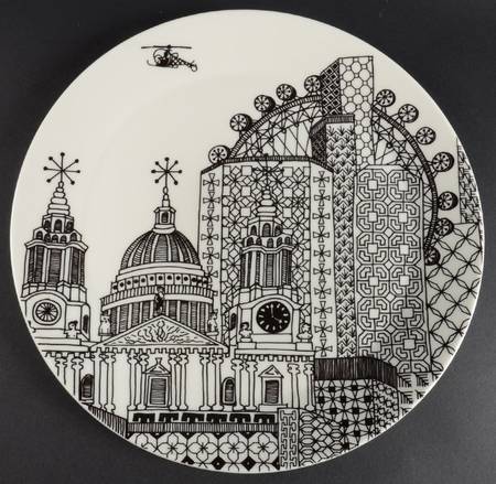 London Calling 12" Chop Plate (Round Platter)