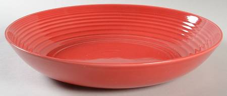 Maze Chilli Red 11" Round Serving Bowl