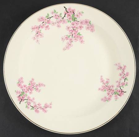 Cherie Gold 12" Chop Plate (Round Platter)