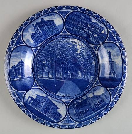 Souvenir of Waterbury Conn by Rowland &amp; Marsellus