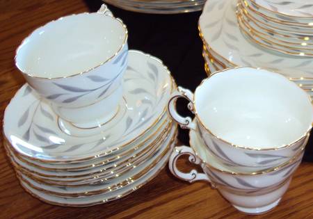 Graydon Footed Cup & Saucer Set