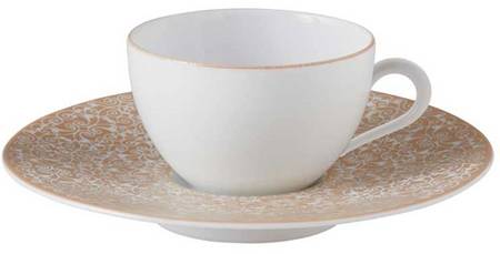 Jardin d'Hiver Mocha Cup & Saucer Set