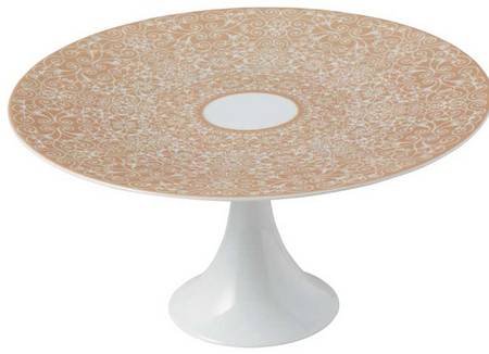 Jardin d'Hiver 8" Diameter Pedestal Cake Stand