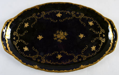 REH52 15" Oval Handled Tray