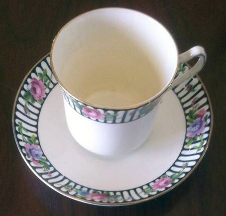 3644 Flat Cup & Saucer Set