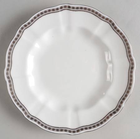 Carlton Platinum Salad Plate
