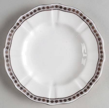 Carlton Platinum Bread & Butter Plate