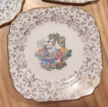 RYL390 Square Salad Plate