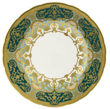 Heritage Forest Green and Turquoise by Royal Crown Derby