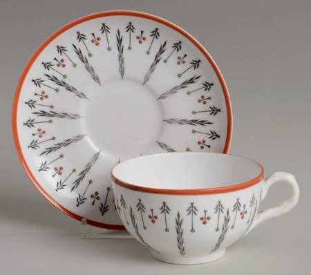 C1213 Flat Cup & Saucer Set