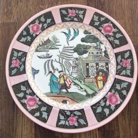 Willow Multicolor Dinner Plate