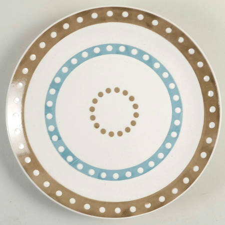 Cucina Circles and Dots Salad Plate