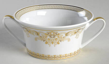 Medusa Gala Flat Cream Soup Bowl