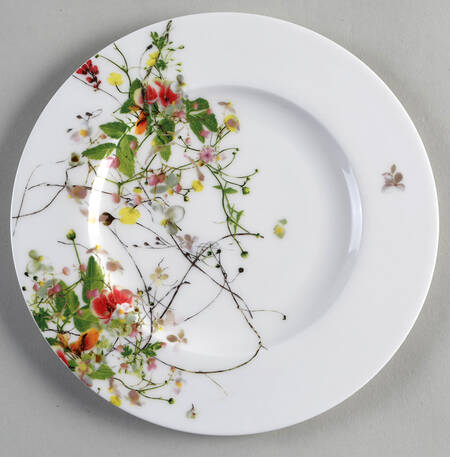 Fleurs Sauvages Bread & Butter Plate