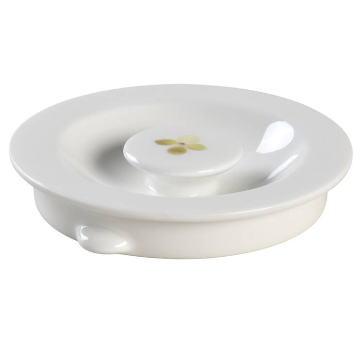 Fleurs Sauvages Lid for Teapot No Removable Top Handle