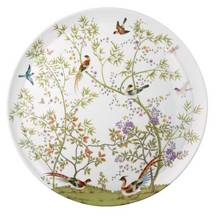 Paradis White 18" Chop Plate (Round Platter)