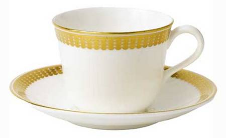 Bristol Belle Blanchard Flat Cup & Saucer Set