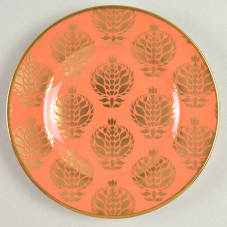 Bristol Belle Orange Bread & Butter Plate