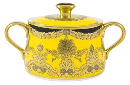 Amber Palace Sugar Bowl & Lid