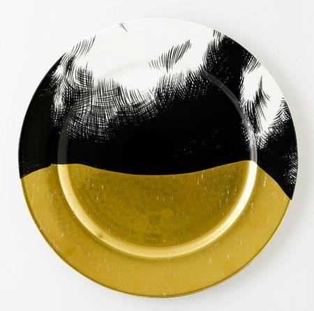 Equus Gold Dinner Plate