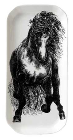 Equus White Large Sandwich Tray