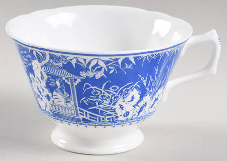 Mikado Blue Breakfast Cup