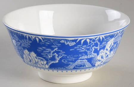 Mikado Blue Coupe Cereal Bowl