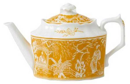 Mikado Cantaloupe Teapot & Lid