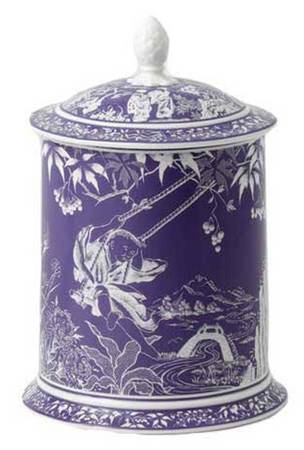 Mikado Lavender Large Storage Jar & Lid