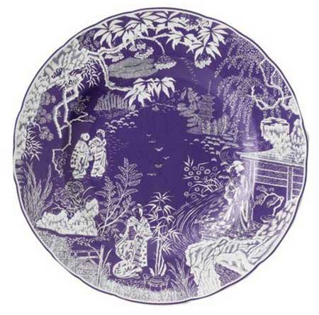 Mikado Lavender Dinner Plate