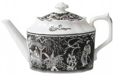 Mikado Taupe Teapot & Lid