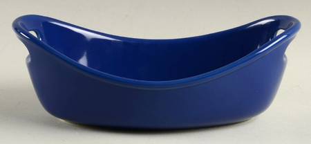 Serveware Cobalt 7" Oval Baker
