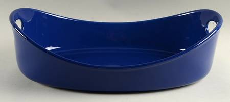 Serveware Cobalt 15" Oval Baker