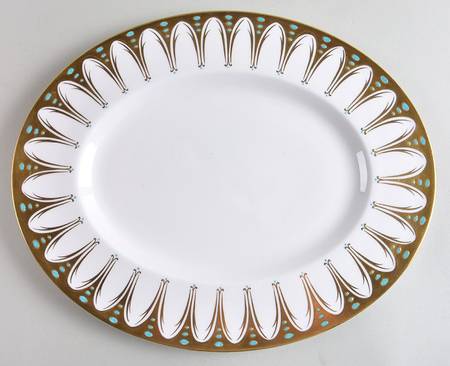 Gothic 13" Oval Serving Platter