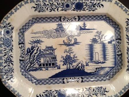 Canton 16" Oval Serving Platter