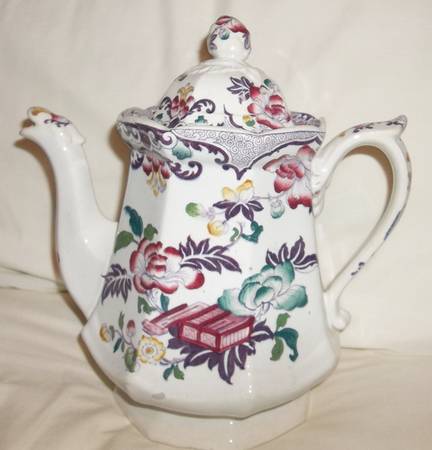 Candia-Multicolor Teapot & Lid