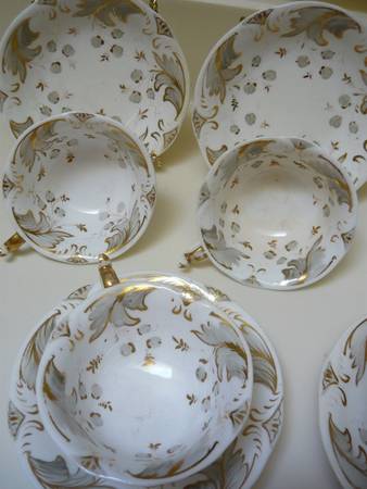 1250 Footed Cup & Saucer Set