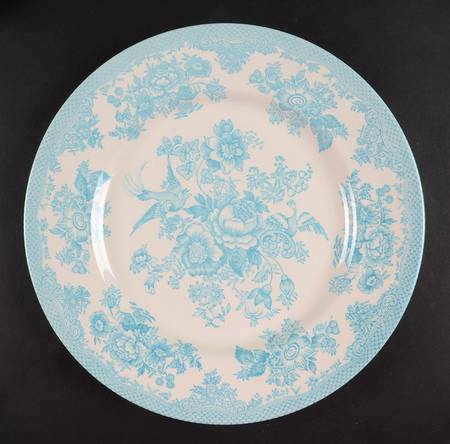 Asiatic Pheasant-Turquoise Dinner Plate
