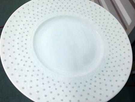21 (Embossed Flower Rim) by Royal Copenhagen