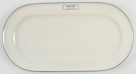 Union Street Cafe-Cream 16" Oval Serving Platter