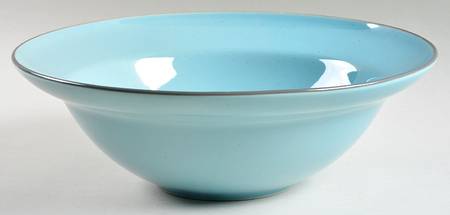 Union Street Cafe-Blue 11" Round Serving Bowl