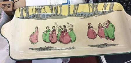 Springtime Large Sandwich Tray