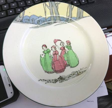 Springtime Dinner Plate