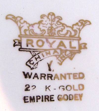 Empire Godey 11" Chop Plate (Round Platter)