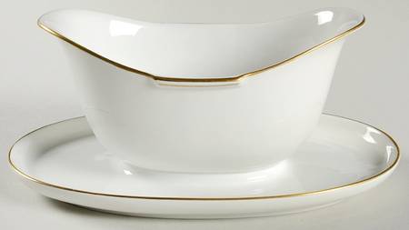 R3057 Gravy Boat with Attached Underplate