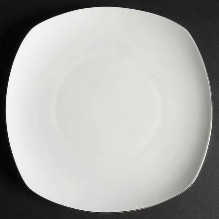 Kelsey Platinum Salad Plate