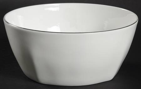 Kelsey Platinum Soup/Cereal Bowl