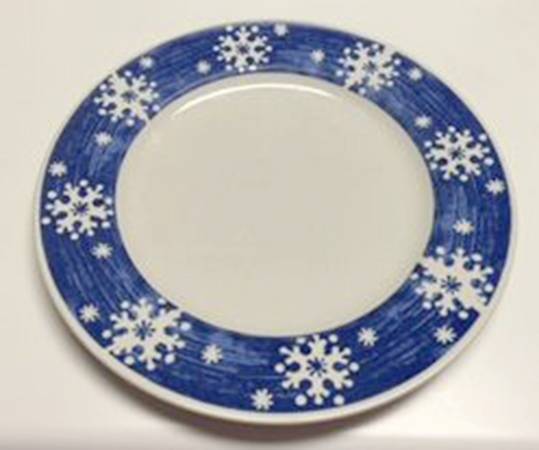 RNF44 Blue Dinner Plate