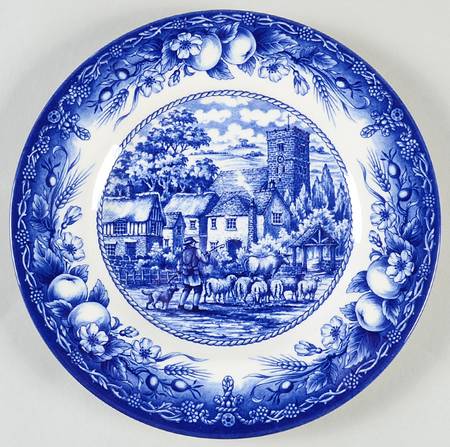 Herdsman, The (Blue) Salad Plate