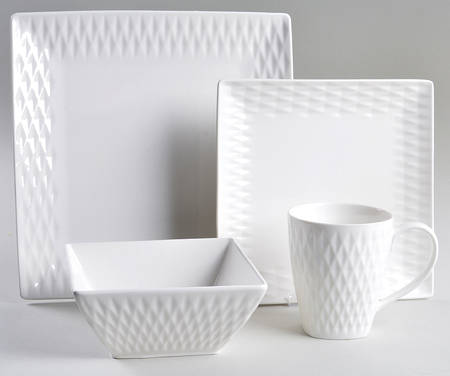 Diamonds 4 Piece Place Setting